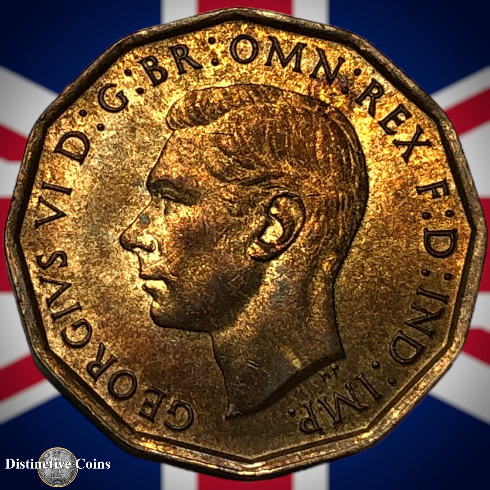 Great Britain 1944 Three Pence GB2432