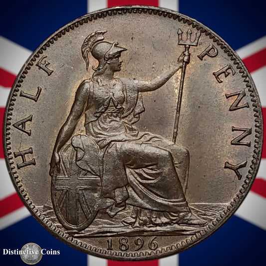 Great Britain 1896 Half Penny 1/2d GB5726