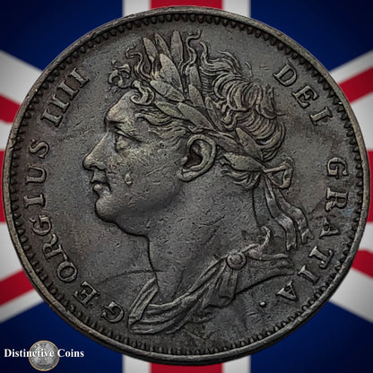 Great Britain 1822 Farthing 1/4d GB3247