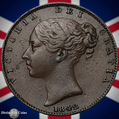 Great Britain 1842 Farthing 1/4d GB3411