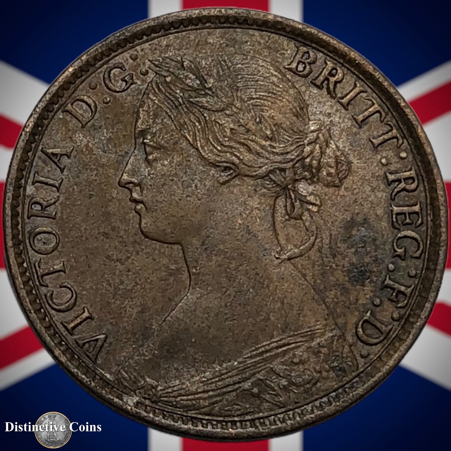 Great Britain 1862 Farthing 1/4d GB3496