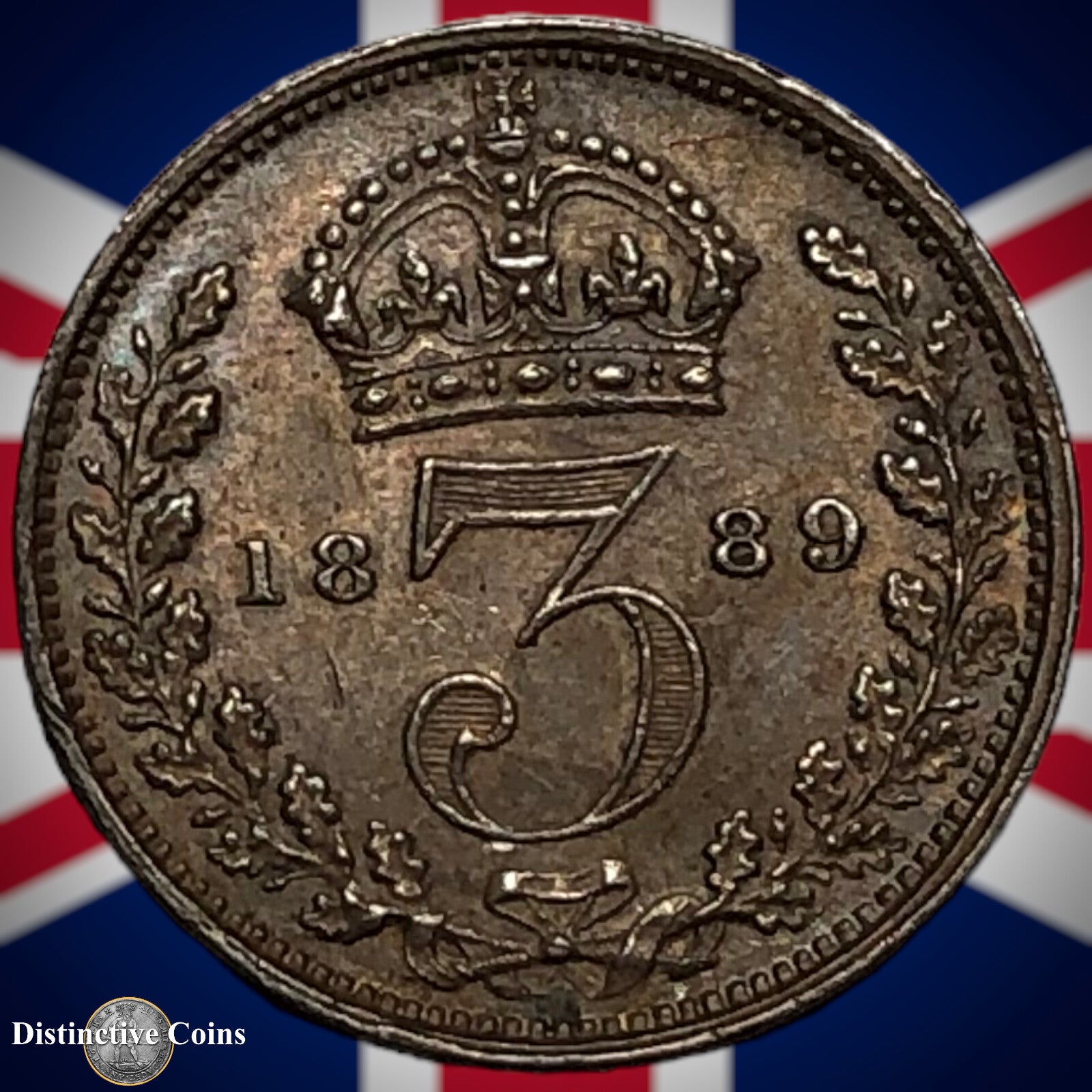 Great Britain 1889 Three Pence GB1979