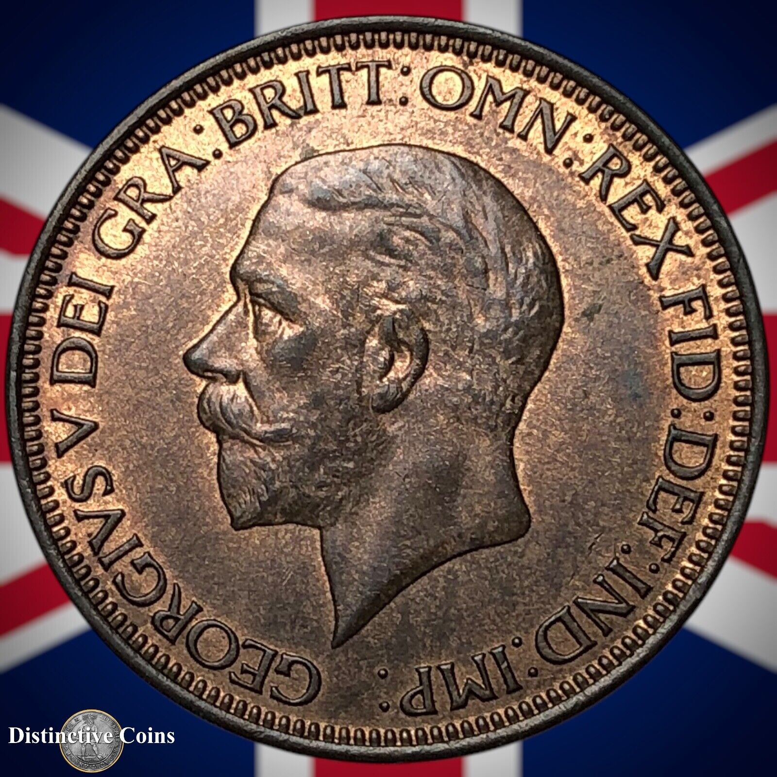 Great Britain 1933 Half Penny 1/2d GB5983