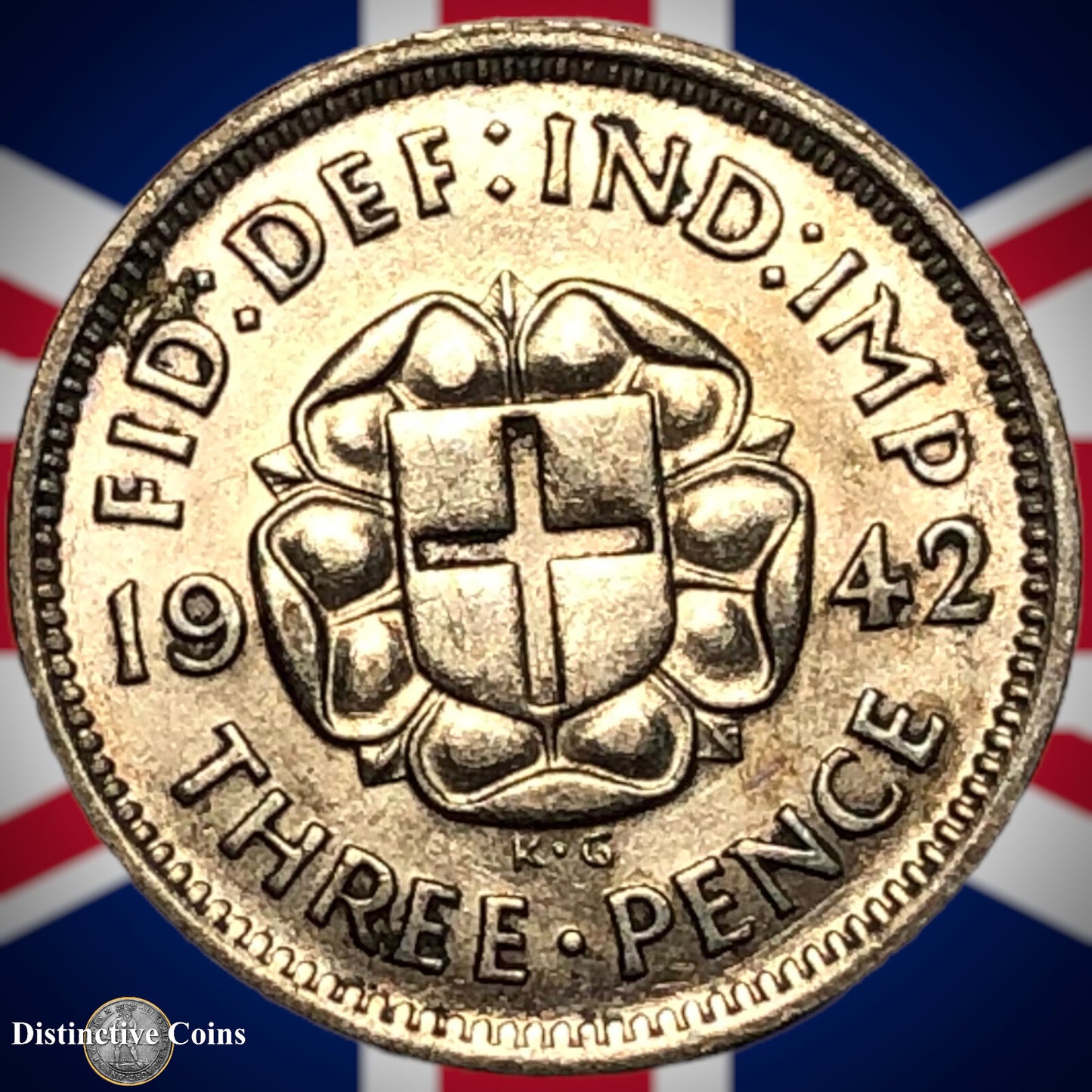 Great Britain 1942 Three Pence GB2340