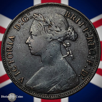 Great Britain 1877 Half Penny 1/2d GB5538