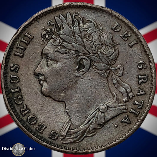 Great Britain 1823 Farthing 1/4d GB3269