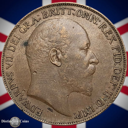 Great Britain 1908 Penny 1d GB6705