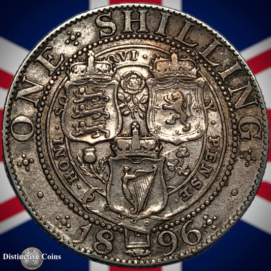 Great Britain 1896 British One Shilling GB0657