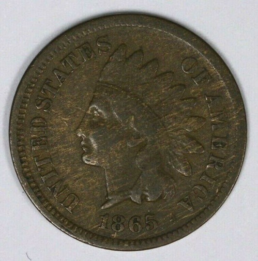 US 1865 Indian Head Penny  A2840