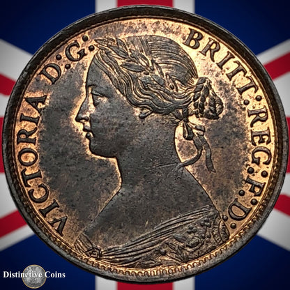 Great Britain 1873 Farthing 1/4d GB3702