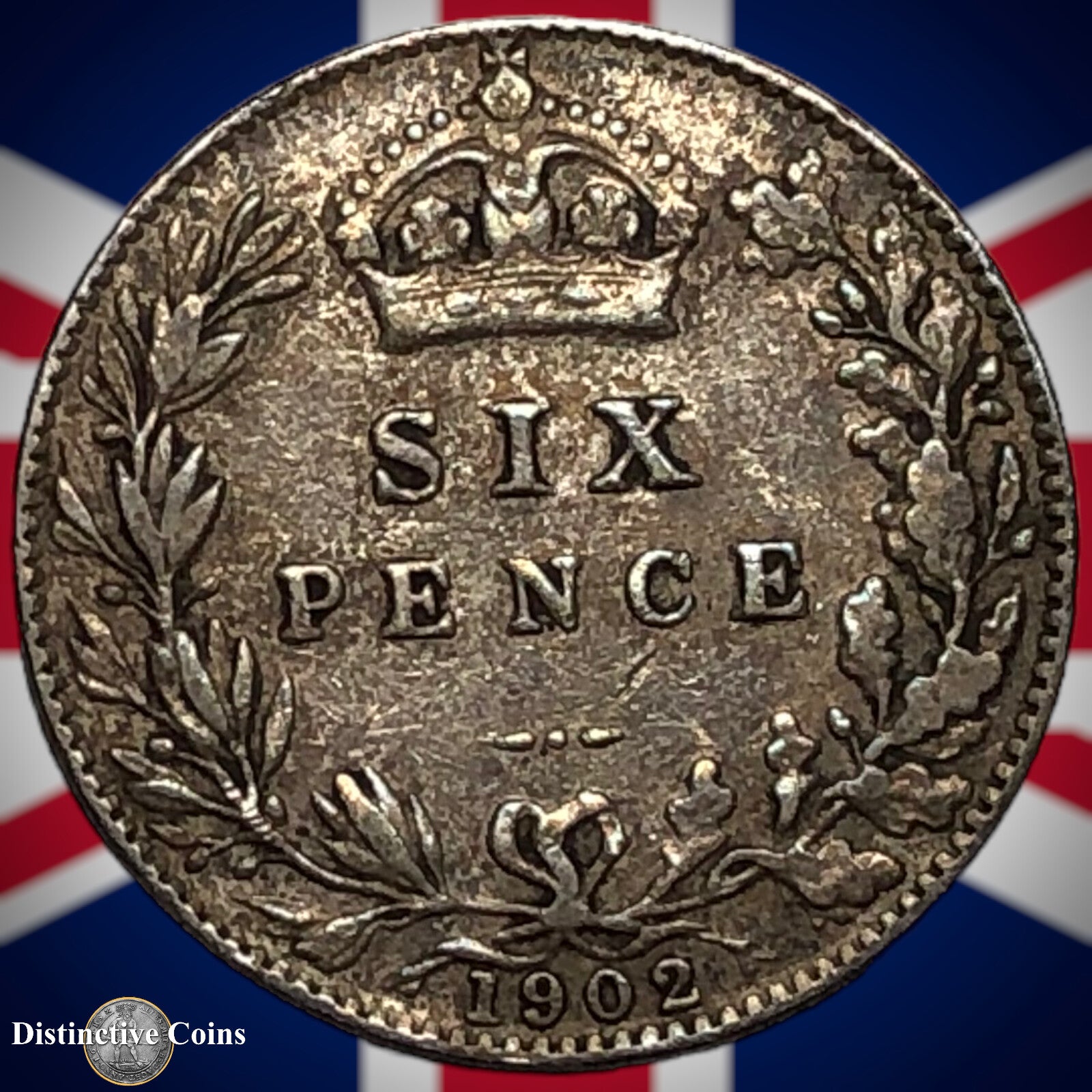 Great Britain 1902 Six Pence GB1497