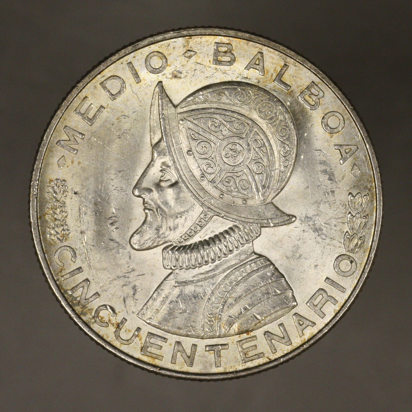 Panama 1953 1/2 Half Balboa BU