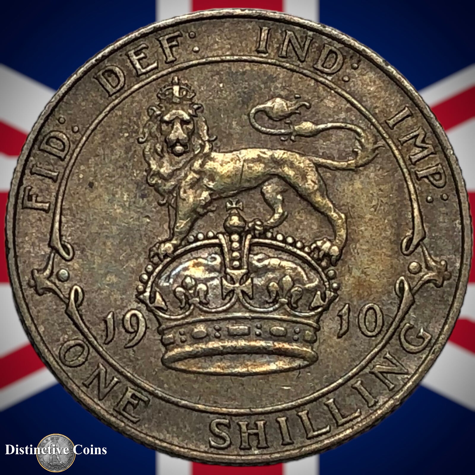 Great Britain 1910 One Shilling GB0891