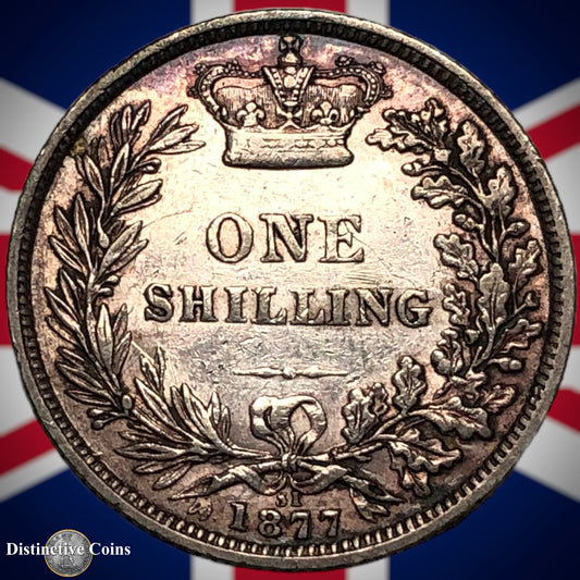 Great Britain 1877 British One Shilling GB0376