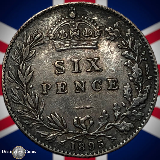 Great Britain 1895 Six Pence GB2783