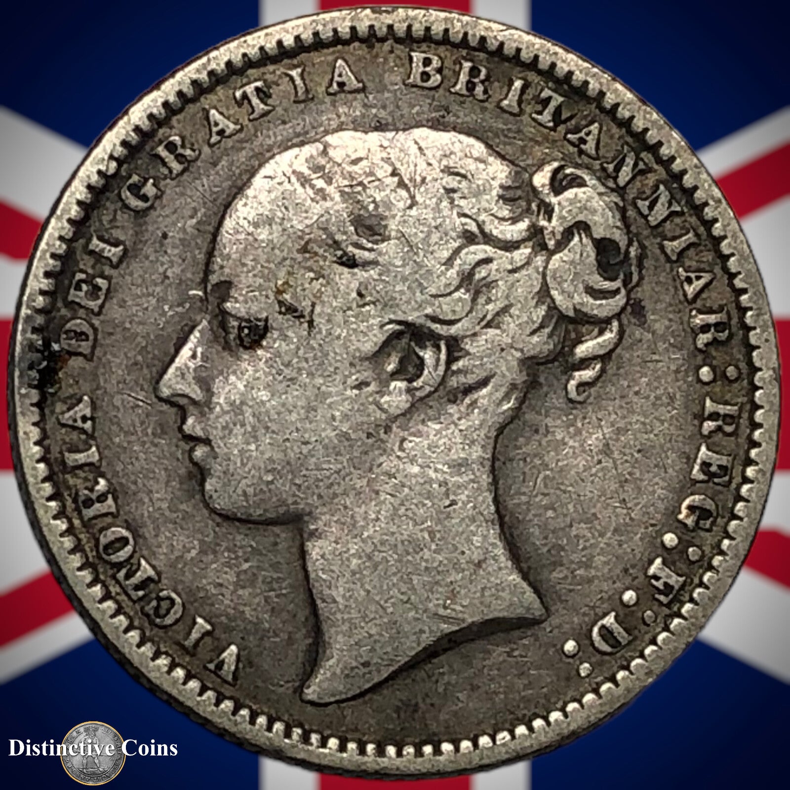 Great Britain 1875 British One Shilling GB0357