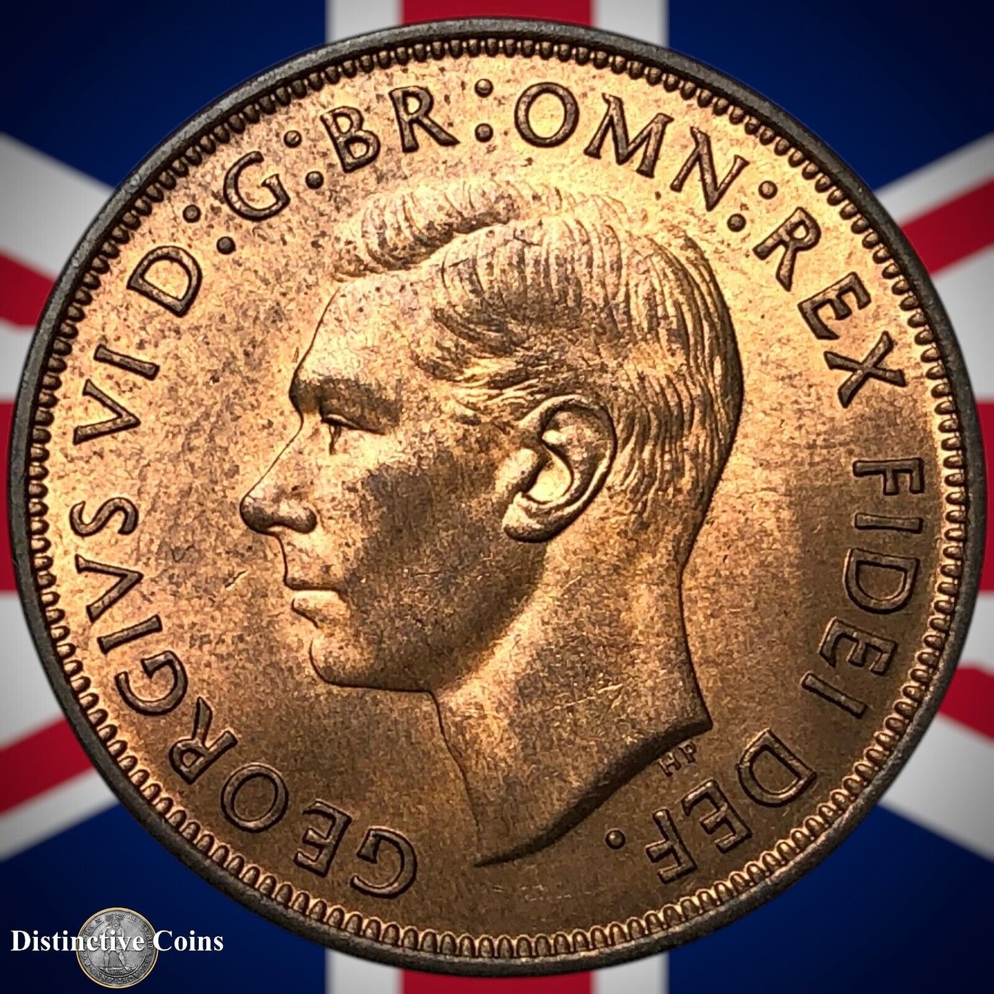 Great Britain 1951 Penny 1d GB7342