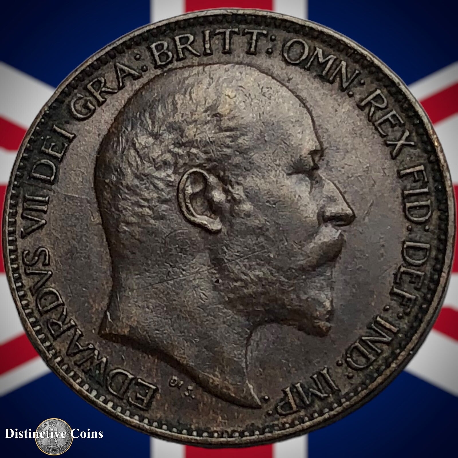 Great Britain 1910 Farthing 1/4d GB4637