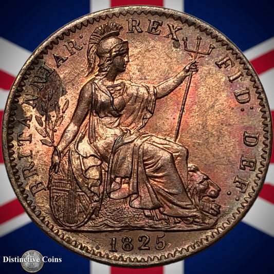 Great Britain 1825 Farthing 1/4d GB3307