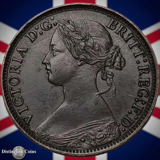 Great Britain 1875 Farthing 1/4d GB3735