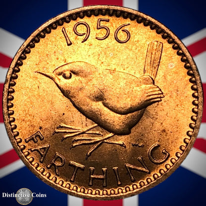 Great Britain 1956 Farthing 1/4d GB5009