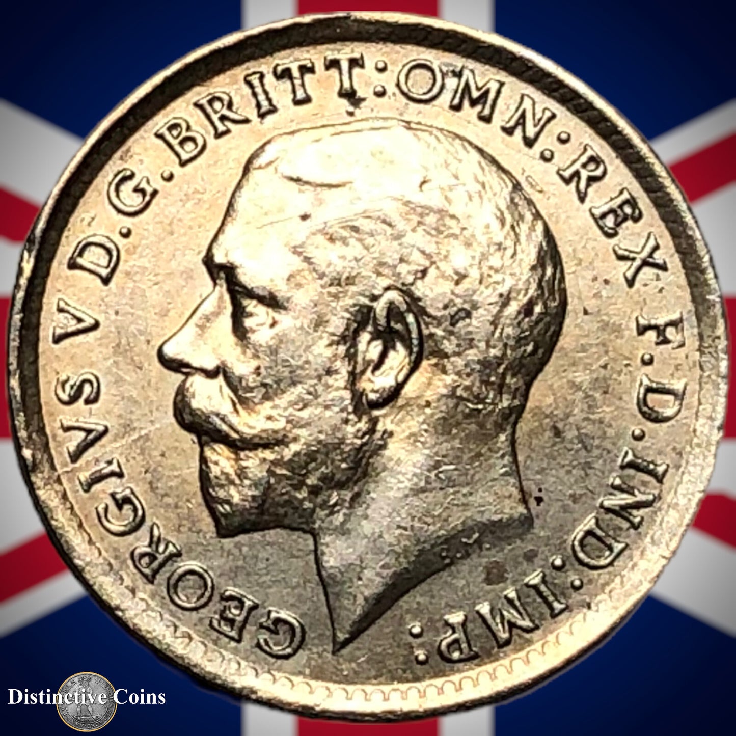 Great Britain 1916 Three Pence GB2166