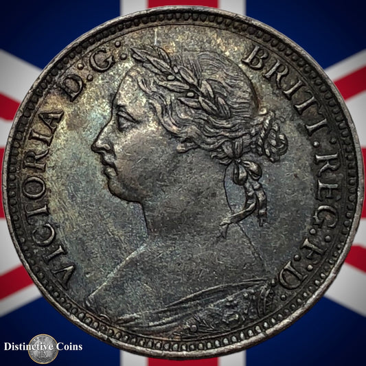 Great Britain 1890 Farthing 1/4d GB4273