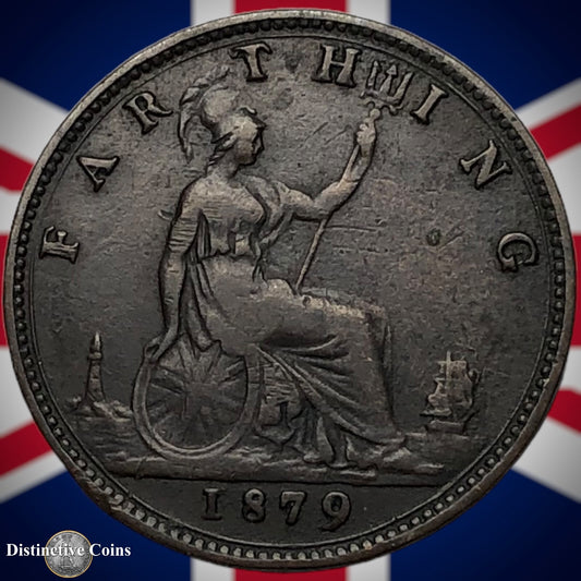 Great Britain 1879 Farthing 1/4d GB3807