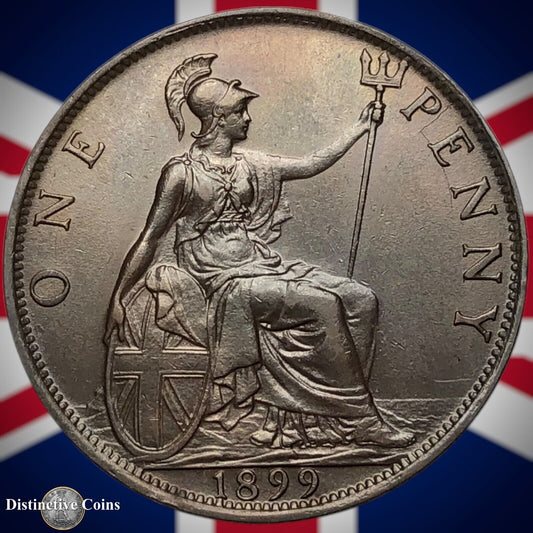Great Britain 1899 Penny 1d GB6609