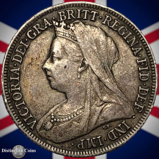 Great Britain 1898 British One Shilling GB0685
