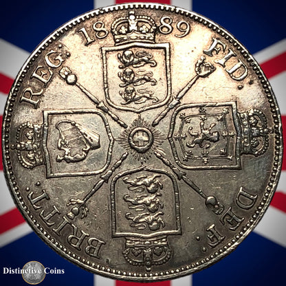 Great Britain 1889 Double Florin GB1394