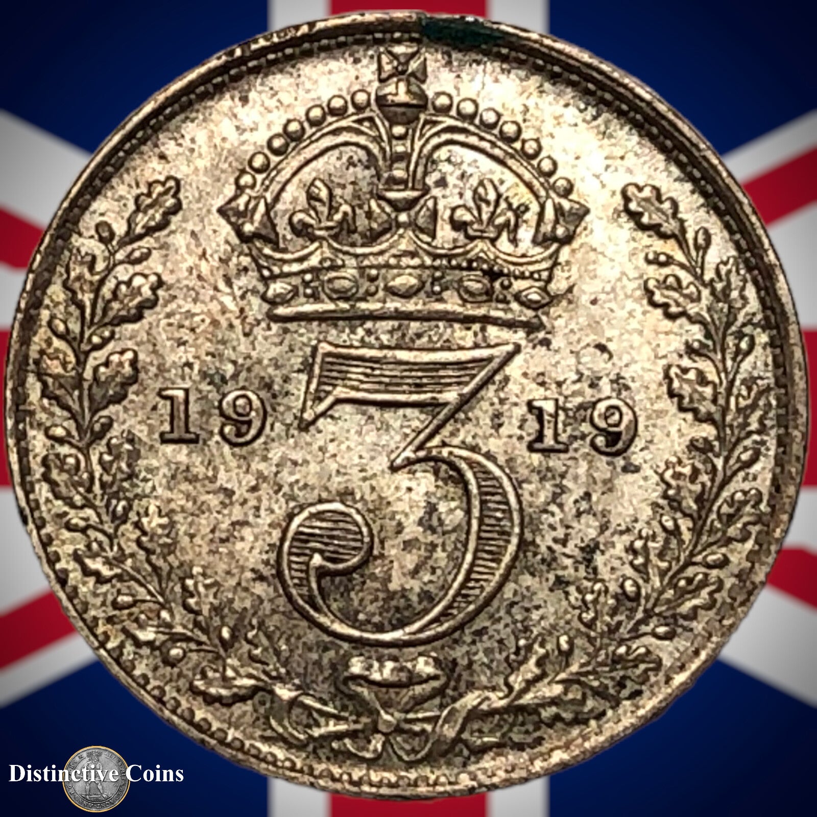 Great Britain 1919 Three Pence GB2180