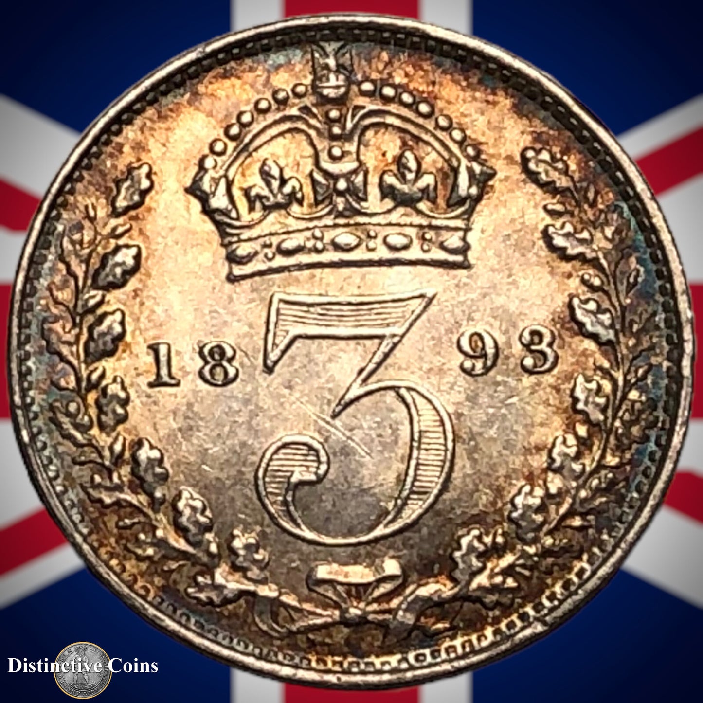 Great Britain 1893 Three Pence GB2023