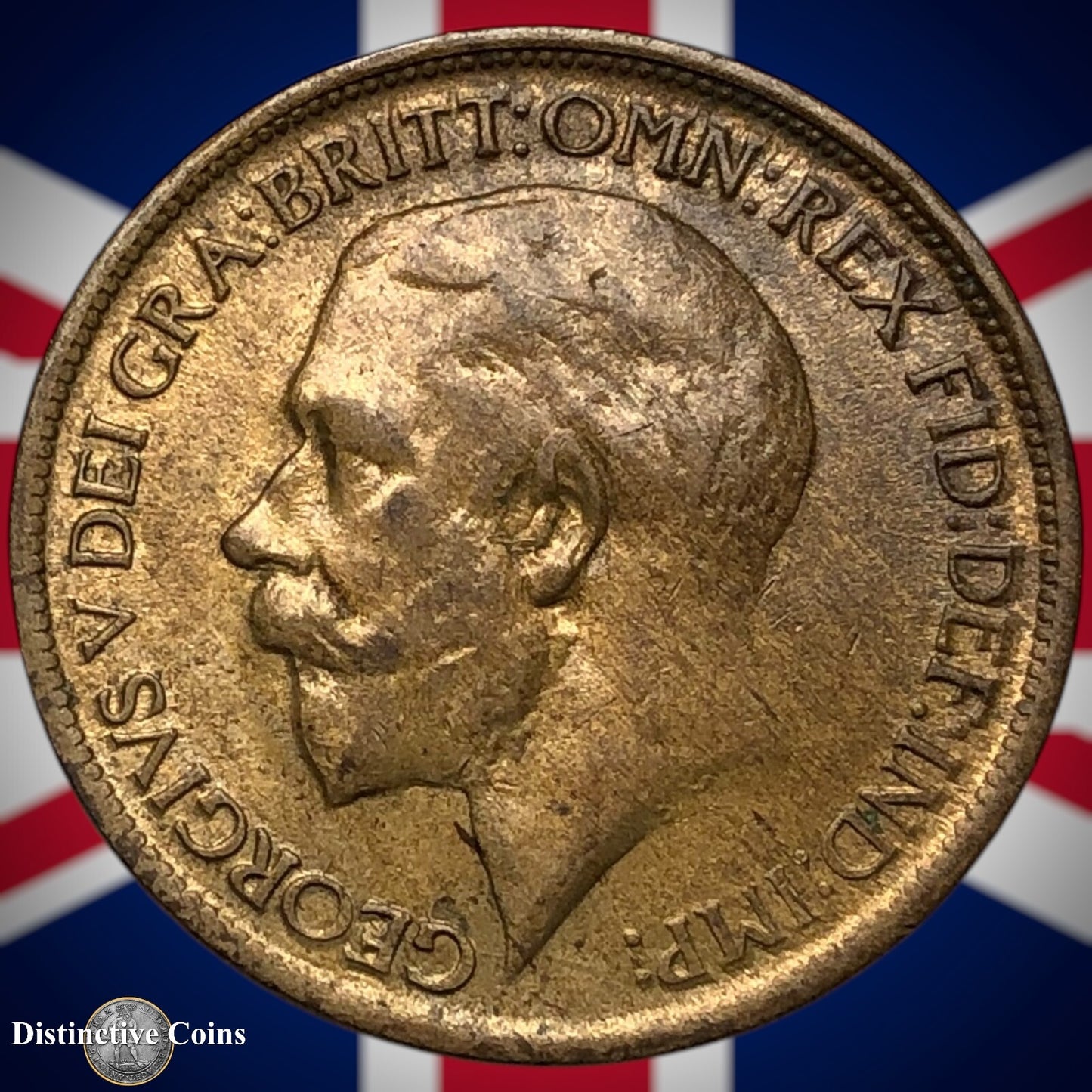 Great Britain 1916 Half Penny 1/2d GB5853