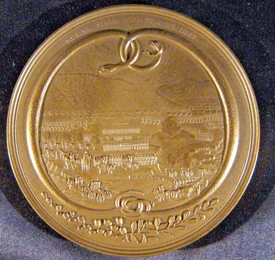 Maj Gen Zachary Taylor U.S. Mint Bronzed Copper Medallion