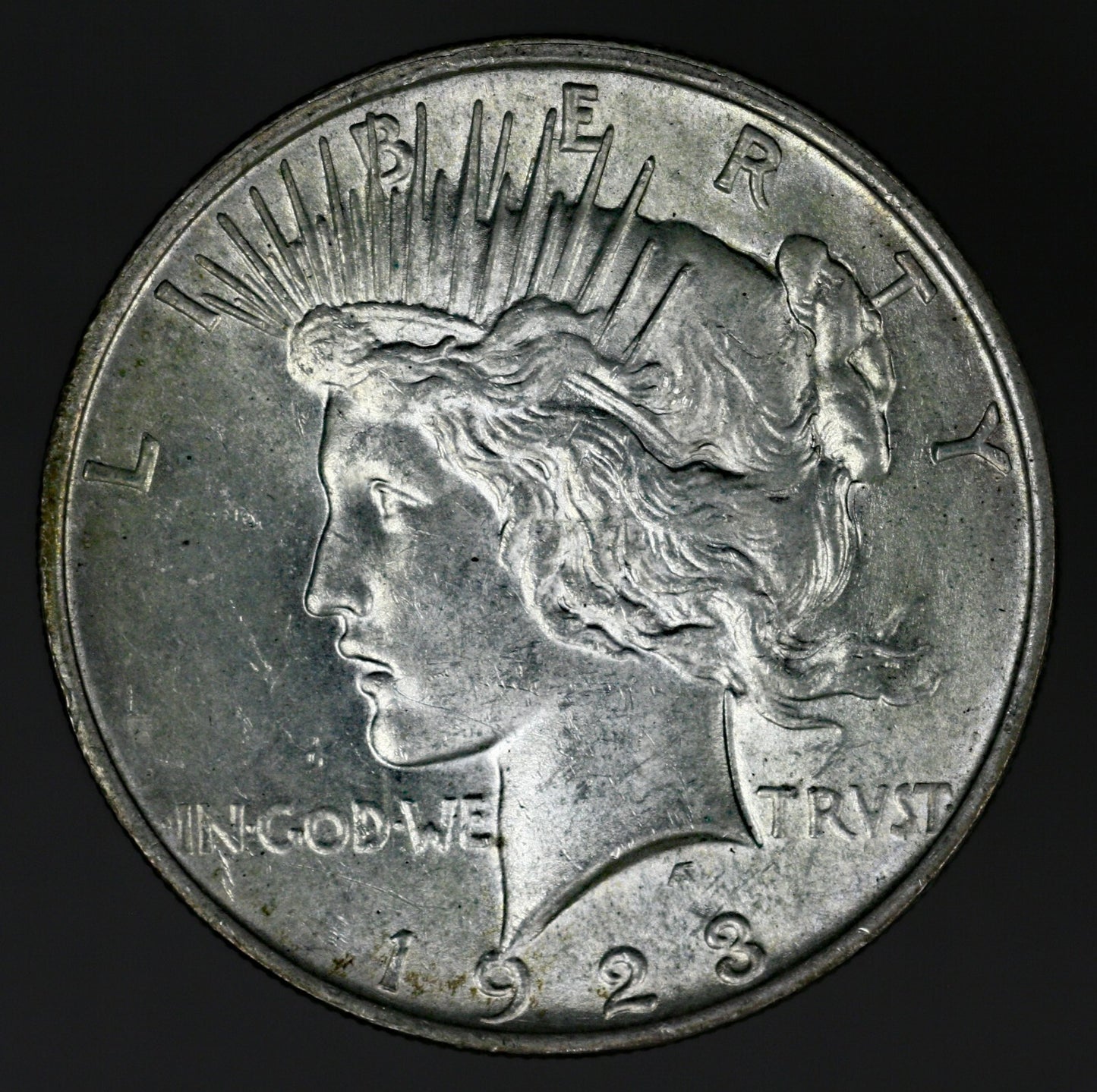 US 1923 P Peace Dollar  A3212