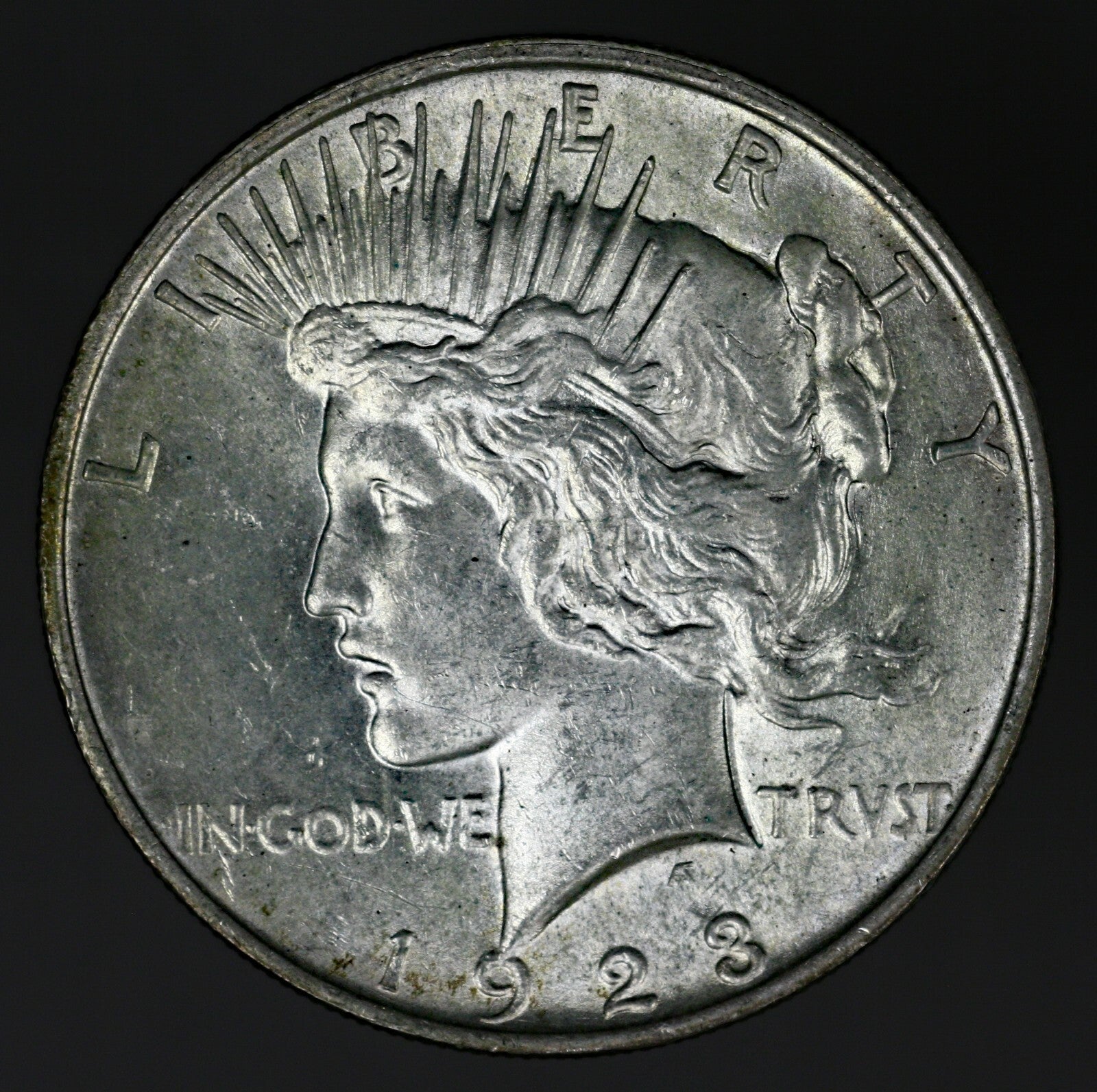 US 1923 P Peace Dollar  A3212