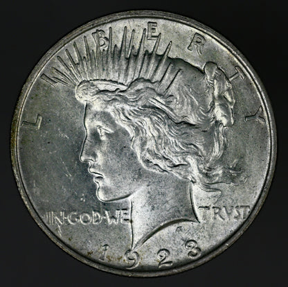 US 1923 P Peace Dollar  A3212