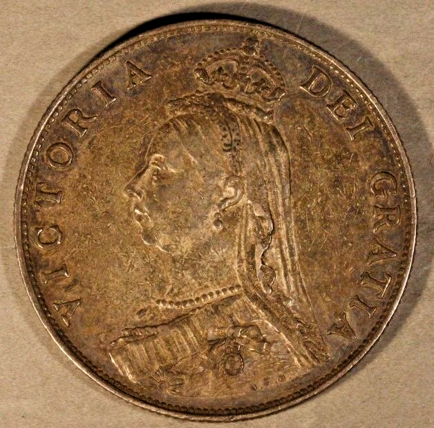 1887 Great Britain Florin Pleasant High Grade Coin