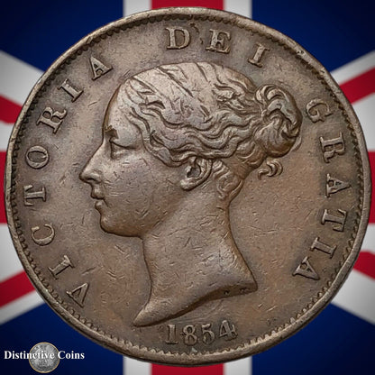 Great Britain 1854 Half Penny 1/2d GB5284