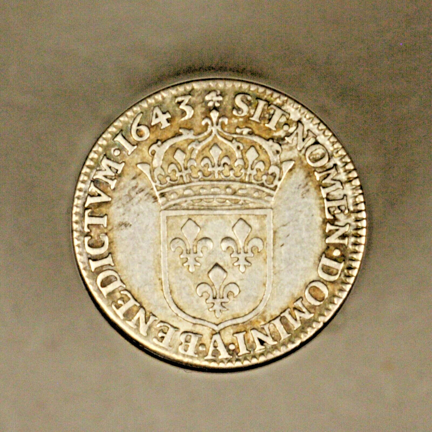 France 1643 1/12 ECU Rose 