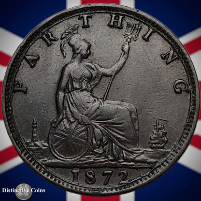 Great Britain 1872 Farthing 1/4d GB3666