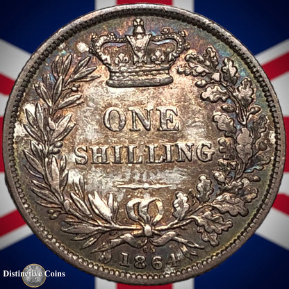 Great Britain 1864 British One Shilling GB0274
