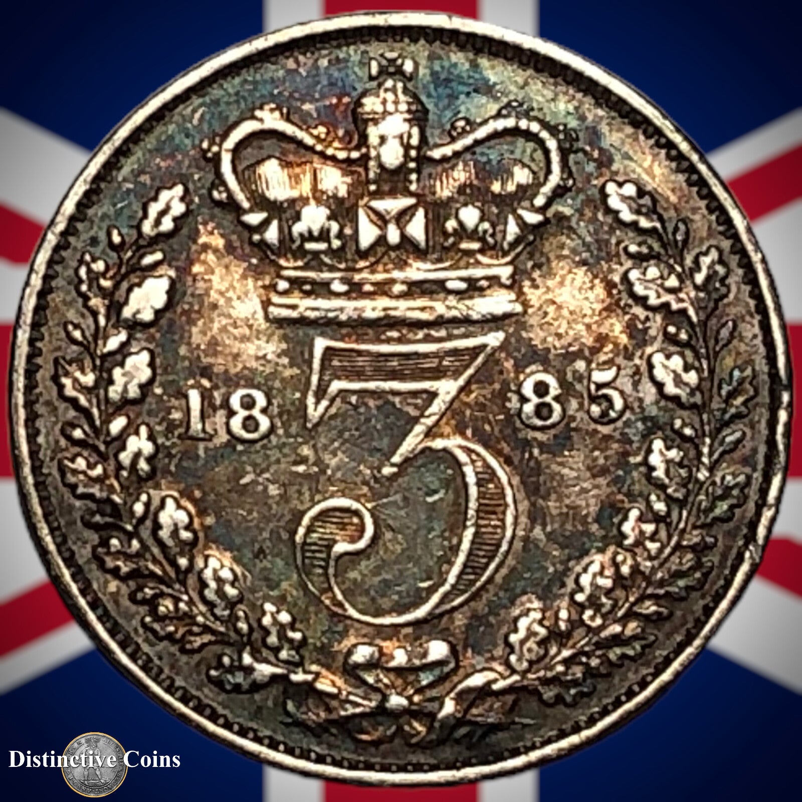 Great Britain 1885 Three Pence GB1939