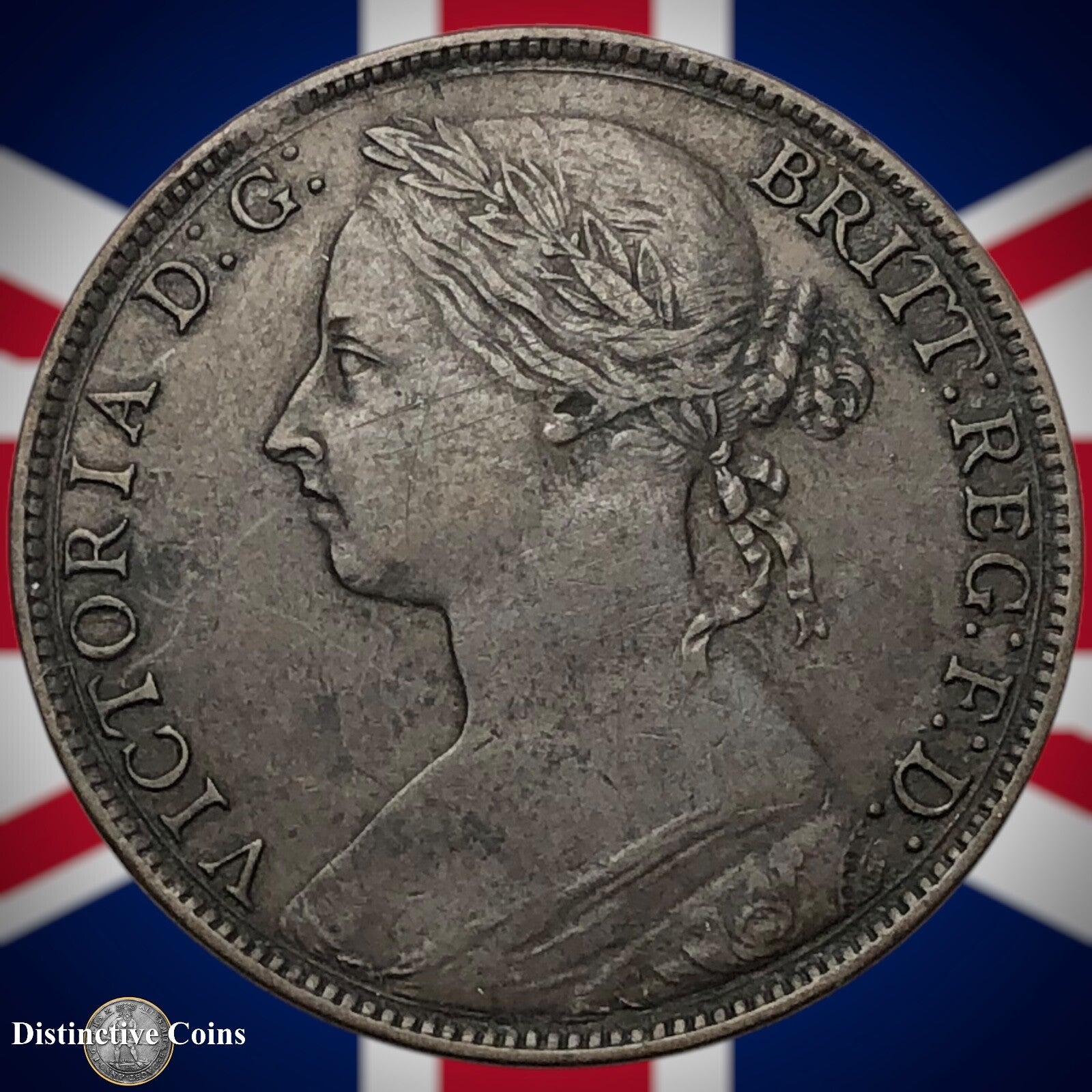 Great Britain 1882 H Penny 1d GB6434