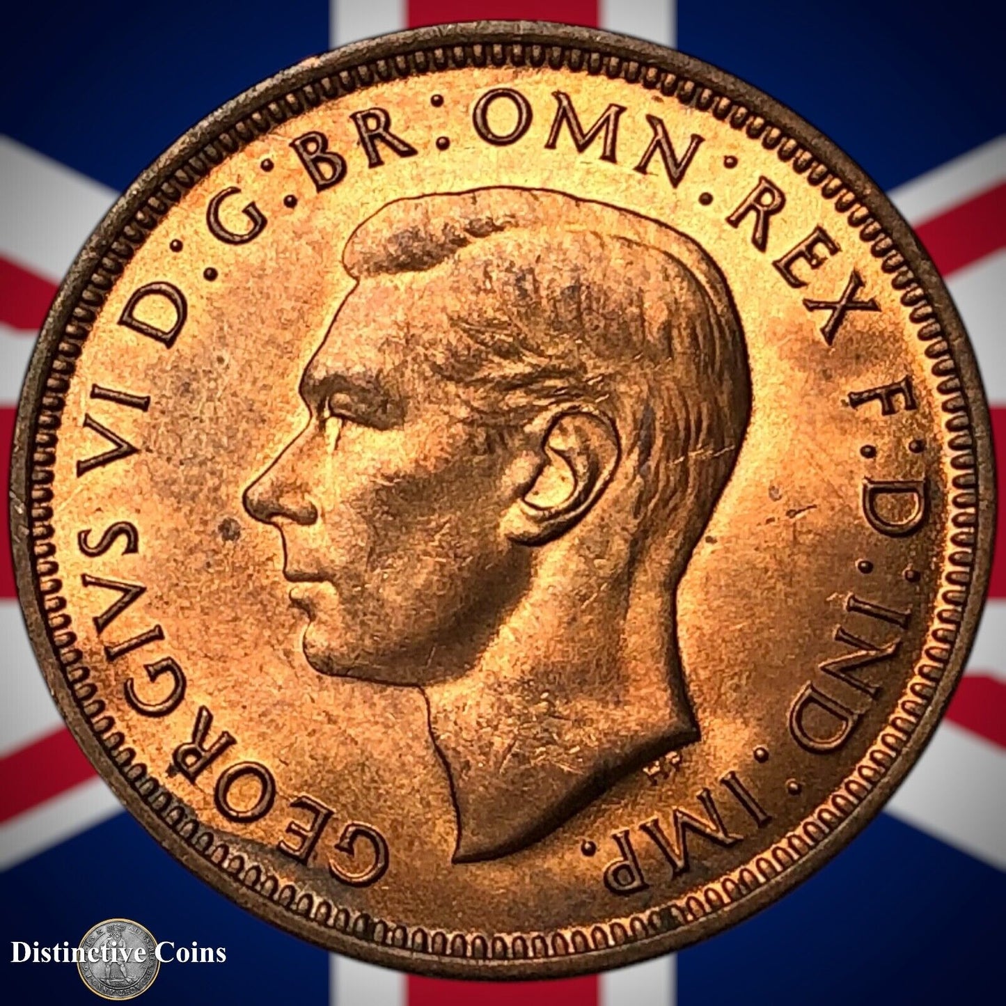 Great Britain 1942 Half Penny 1/2d GB6032