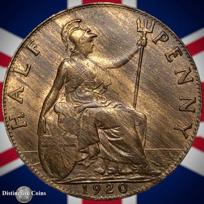 Great Britain 1920 Half Penny 1/2d GB5874