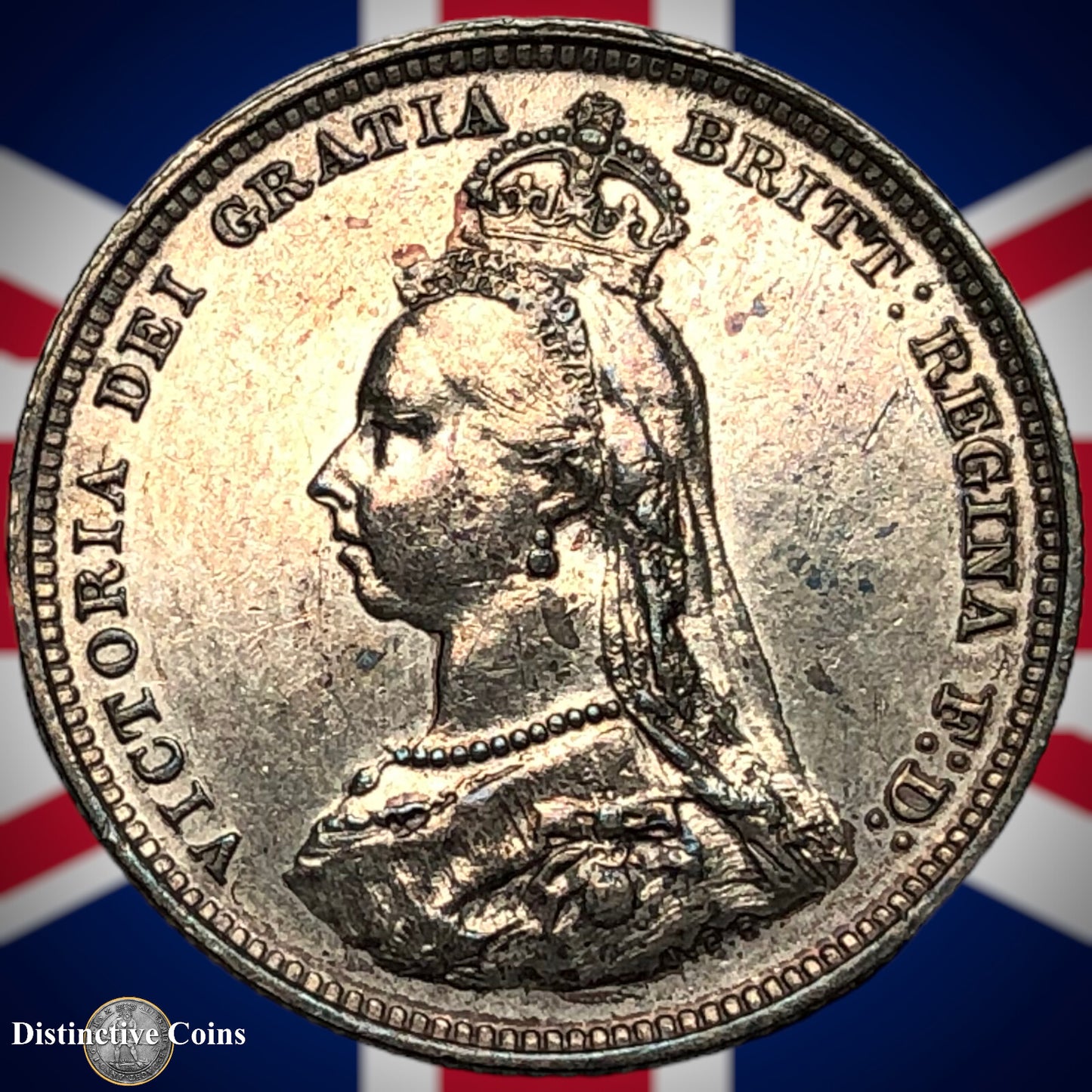 Great Britain 1888/7 British One Shilling GB0531