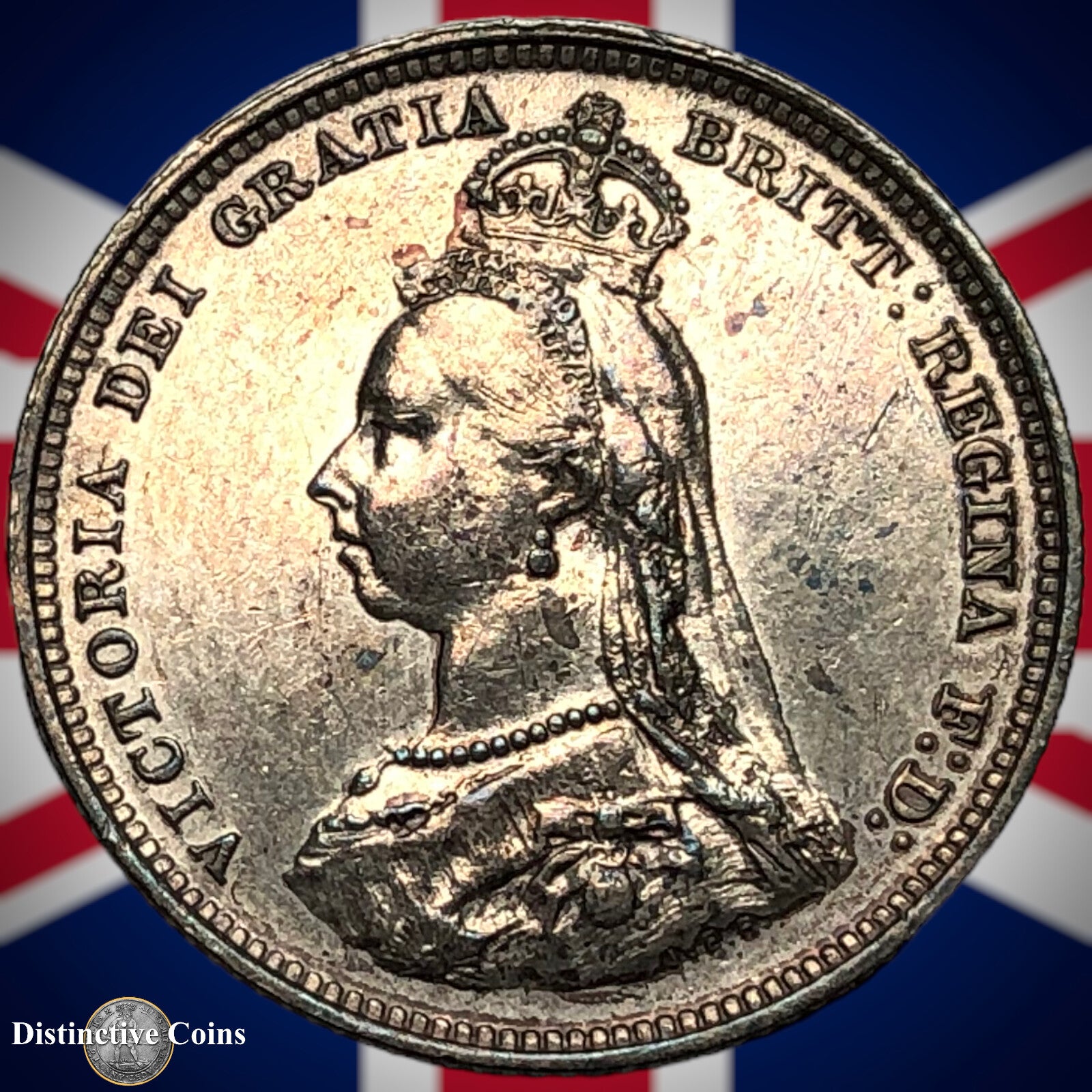Great Britain 1888/7 British One Shilling GB0531