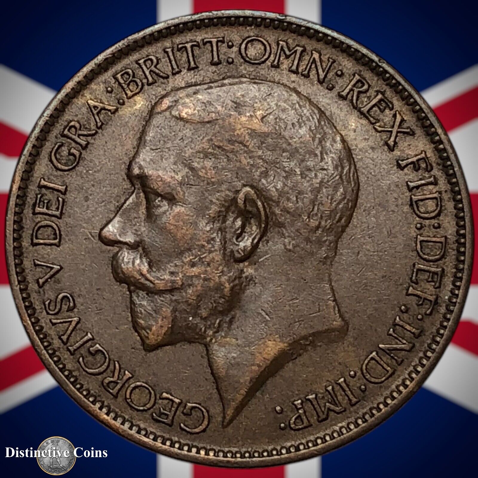 Great Britain 1920 Half Penny 1/2d GB5872